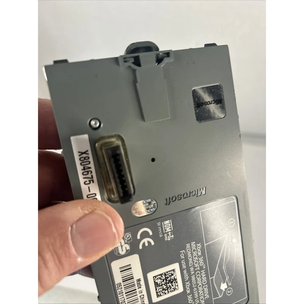Microsoft Xbox 360 Hard Drive‎ 20GB External HDD X804675-003 Untested